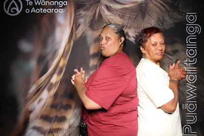 Booth photo from Ceremony 1 of the TWoA Tāmaki Makaurau 2025 Graduations (March 2025) held at the Mangere Arts Centre in Auckland, New Zealand on Wednesday, 12 March, 2025. Photo: InstaBooth by KeyImagery Photography. Copyright: © 2025 Te Wānanga o Aotearoa.