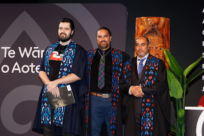 Photo from Ceremony 1 of the TWoA Tāmaki Makaurau 2025 Graduations (May 2025) held at the Mangere Arts Centre in Auckland, New Zealand on Monday, 26 May, 2025. Photo by Mike Walen / KeyImagery Photography. Copyright: © 2025 Te Wānanga o Aotearoa.