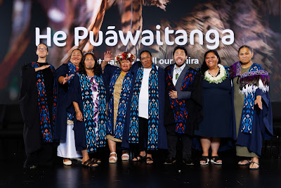 Photo from Ceremony 6 of the TWoA Tāmaki Makaurau 2025 Graduations (May 2025) held at the Mangere Arts Centre in Auckland, New Zealand on Wednesday, 28 May, 2025. Photo by Mike Walen / KeyImagery Photography. Copyright: © 2025 Te Wānanga o Aotearoa.