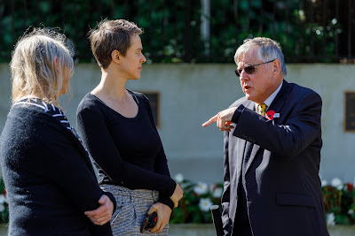Photo from the Anzac Civic Parade/Service held at Memorial Park, Hamilton, New Zealand. Taken: Sunday, 25 April 2021. Photo: Mike Walen / KeyImagery Photography. Copyright: © Hamilton City Council.
