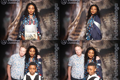 Booth photo from Ceremony 1 of the TWoA Tāmaki Makaurau 2025 Graduations (March 2025) held at the Mangere Arts Centre in Auckland, New Zealand on Wednesday, 12 March, 2025. Photo: InstaBooth by KeyImagery Photography. Copyright: © 2025 Te Wānanga o Aotearoa.