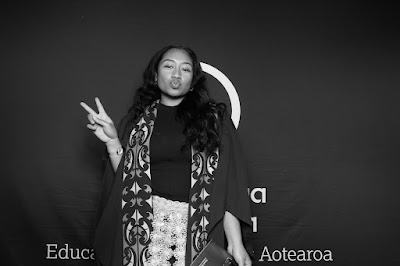 Photo from the TWoA Tāmaki Makaurau 2023 Graduations (Ceremony 4 @ 10am), held at the Due Drop Events Centre, Manukau, Auckland, New Zealand on Thursday, 8 June, 2023. Photo: InstaBooth by KeyImagery Photography. Copyright: © Te Wānanga o Aotearoa.