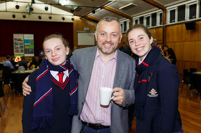 Photo from the Father/Daughter Breakfast held in the School Hall at Waikato Diocesan, Hamilton, New Zealand, on Friday 3rd August 2018.  Photo: Mike Walen / KeyImagery Photography. Copyright: © Waikato Diocesan School for Girls.