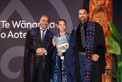 Photo from Ceremony 1 of the TWoA Tāmaki Makaurau 2025 Graduations (May 2025) held at the Mangere Arts Centre in Auckland, New Zealand on Monday, 26 May, 2025. Photo by Mike Walen / KeyImagery Photography. Copyright: © 2025 Te Wānanga o Aotearoa.