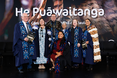 Photo from Ceremony 6 of the TWoA Tāmaki Makaurau 2025 Graduations (May 2025) held at the Mangere Arts Centre in Auckland, New Zealand on Wednesday, 28 May, 2025. Photo by Mike Walen / KeyImagery Photography. Copyright: © 2025 Te Wānanga o Aotearoa.