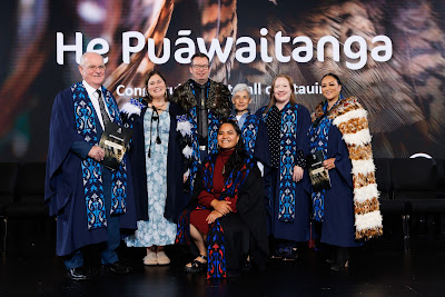 Photo from Ceremony 6 of the TWoA Tāmaki Makaurau 2025 Graduations (May 2025) held at the Mangere Arts Centre in Auckland, New Zealand on Wednesday, 28 May, 2025. Photo by Mike Walen / KeyImagery Photography. Copyright: © 2025 Te Wānanga o Aotearoa.