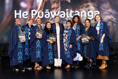 Photo from Ceremony 6 of the TWoA Tāmaki Makaurau 2025 Graduations (May 2025) held at the Mangere Arts Centre in Auckland, New Zealand on Wednesday, 28 May, 2025. Photo by Mike Walen / KeyImagery Photography. Copyright: © 2025 Te Wānanga o Aotearoa.