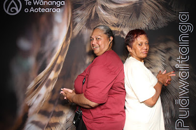 Booth photo from Ceremony 1 of the TWoA Tāmaki Makaurau 2025 Graduations (March 2025) held at the Mangere Arts Centre in Auckland, New Zealand on Wednesday, 12 March, 2025. Photo: InstaBooth by KeyImagery Photography. Copyright: © 2025 Te Wānanga o Aotearoa.
