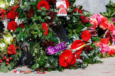 Photo from the Anzac Civic Parade/Service held at Memorial Park, Hamilton, New Zealand. Taken: Sunday, 25 April 2021. Photo: Mike Walen / KeyImagery Photography. Copyright: © Hamilton City Council.