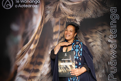 Booth photo from Ceremony 1 of the TWoA Tāmaki Makaurau 2025 Graduations (March 2025) held at the Mangere Arts Centre in Auckland, New Zealand on Wednesday, 12 March, 2025. Photo: InstaBooth by KeyImagery Photography. Copyright: © 2025 Te Wānanga o Aotearoa.