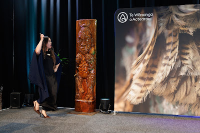 Photo from the TWoA Tainui 2025 Graduations (Ceremony 1 @ 10am) held at Claudelands Event Centre in Hamilton, Waikato, New Zealand on Tuesday, 29 April, 2025. Photography by Mike Walen / KeyImagery Photography. Copyright: © 2025 Te Wānanga o Aotearoa.