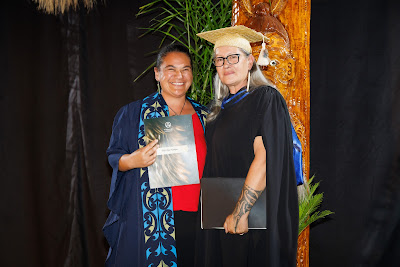 Ceremony photo from the TWoA Tainui 2023 Graduations (Ceremony 2 - Wednesday Afternoon), held at Hamilton Boys High School, Hamilton, Waikato, New Zealand on Wednesday, 19 April 2023. Photo: Mike Walen / KeyImagery Photography. Copyright: © Te Wananga o Aotearoa.