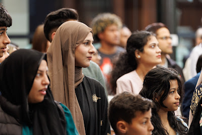 Photo from the HCC NZ Citizenship Ceremony held at The Atrium, Wintec/Te Pukenga, Hamilton, Waikato, New Zealand on Monday, 6 May, 2024. Photo: Mike Walen / KeyImagery Photography. Copyright: © Hamilton City Council.