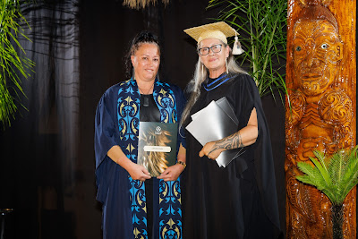 Ceremony photo from the TWoA Tainui 2023 Graduations (Ceremony 2 - Wednesday Afternoon), held at Hamilton Boys High School, Hamilton, Waikato, New Zealand on Wednesday, 19 April 2023. Photo: Mike Walen / KeyImagery Photography. Copyright: © Te Wananga o Aotearoa.