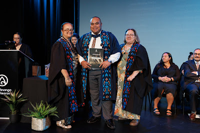 Photo from Ceremony 1 of the TWoA Tāmaki Makaurau 2025 Graduations (March 2025) held at the Mangere Arts Centre in Auckland, New Zealand on Wednesday, 12 March, 2025. Photo by Mike Walen / KeyImagery Photography. Copyright: © 2025 Te Wānanga o Aotearoa.