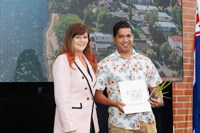 Photo from the HCC NZ Citizenship Ceremony held at The Atrium, Wintec/Te Pukenga, Hamilton, Waikato, New Zealand on Monday, 6 May, 2024. Photo: Mike Walen / KeyImagery Photography. Copyright: © Hamilton City Council.