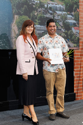 Photo from the HCC NZ Citizenship Ceremony held at The Atrium, Wintec/Te Pukenga, Hamilton, Waikato, New Zealand on Monday, 6 May, 2024. Photo: Mike Walen / KeyImagery Photography. Copyright: © Hamilton City Council.