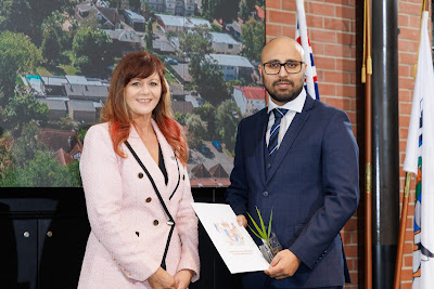 Photo from the HCC NZ Citizenship Ceremony held at The Atrium, Wintec/Te Pukenga, Hamilton, Waikato, New Zealand on Monday, 6 May, 2024. Photo: Mike Walen / KeyImagery Photography. Copyright: © Hamilton City Council.