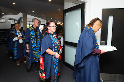 Photo from the TWoA Tāmaki Makaurau 2024 Graduations (Ceremony 1 @ 2pm), held at Church Unlimited, Glendene, Auckland, New Zealand on Monday, 24 June, 2024. Photo: Alick Saunders for KeyImagery Photography. Copyright: © Te Wānanga o Aotearoa.