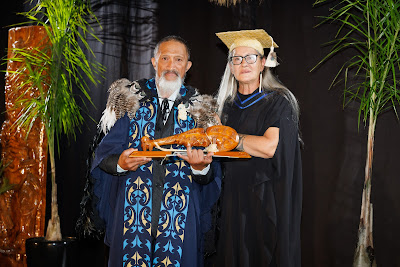 Ceremony photo from the TWoA Tainui 2023 Graduations (Ceremony 2 - Wednesday Afternoon), held at Hamilton Boys High School, Hamilton, Waikato, New Zealand on Wednesday, 19 April 2023. Photo: Mike Walen / KeyImagery Photography. Copyright: © Te Wananga o Aotearoa.