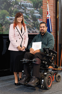 Photo from the HCC NZ Citizenship Ceremony held at The Atrium, Wintec/Te Pukenga, Hamilton, Waikato, New Zealand on Monday, 6 May, 2024. Photo: Mike Walen / KeyImagery Photography. Copyright: © Hamilton City Council.