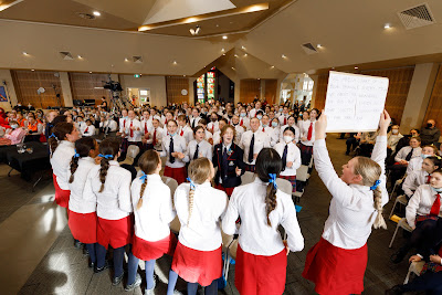 Photo from Waikato Diocesan House Singing 2022, held at Waikato Diocesan, Hamilton, New Zealand on Friday, 2 July, 2022. Photo: Mike Walen / KeyImagery Photography. Copyright: © Waikato Diocesan School for Girls.