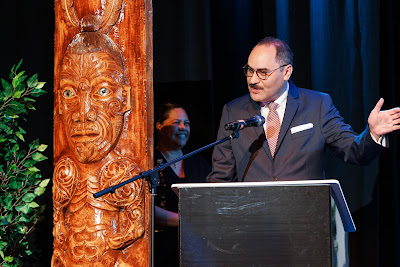 Photo from Ceremony 1 of the TWoA Tāmaki Makaurau 2025 Graduations (March 2025) held at the Mangere Arts Centre in Auckland, New Zealand on Wednesday, 12 March, 2025. Photo by Mike Walen / KeyImagery Photography. Copyright: © 2025 Te Wānanga o Aotearoa.