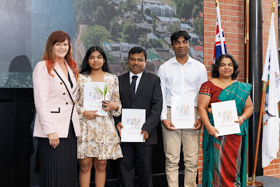 Photo from the HCC NZ Citizenship Ceremony held at The Atrium, Wintec/Te Pukenga, Hamilton, Waikato, New Zealand on Monday, 6 May, 2024. Photo: Mike Walen / KeyImagery Photography. Copyright: © Hamilton City Council.
