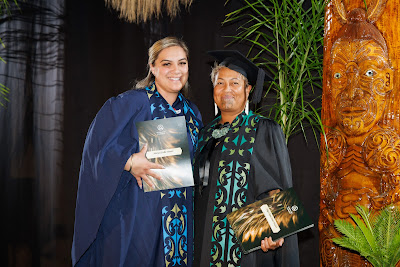 Ceremony photo from the TWoA Tainui 2023 Graduations (Ceremony 2 - Wednesday Afternoon), held at Hamilton Boys High School, Hamilton, Waikato, New Zealand on Wednesday, 19 April 2023. Photo: Mike Walen / KeyImagery Photography. Copyright: © Te Wananga o Aotearoa.