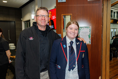 Photo from the 2022 Father/Daughter Breakfast held in the Nancy Light Hall at Waikato Diocesan in Hamilton, Waikato, New Zealand. Taken: Monday, 5 September, 2022. Photography: Mike Walen / KeyImagery Photography. Copyright: © Waikato Diocesan School for Girls.
