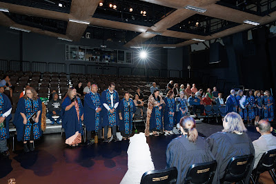Photo from Ceremony 1 of the TWoA Tāmaki Makaurau 2025 Graduations (March 2025) held at the Mangere Arts Centre in Auckland, New Zealand on Wednesday, 12 March, 2025. Photo by Mike Walen / KeyImagery Photography. Copyright: © 2025 Te Wānanga o Aotearoa.