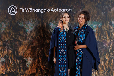 Studio photo from the TWoA Tainui 2023 Graduations (Ceremony 2 - Wednesday Afternoon), held at Hamilton Boys High School, Hamilton, Waikato, New Zealand on Wednesday, 19 April 2023. Photo: Mike Walen / KeyImagery Photography. Copyright: © Te Wananga o Aotearoa.
