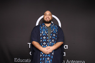 Photo from the TWoA Tāmaki Makaurau 2023 Graduations (Ceremony 5 @ 3pm), held at the Due Drop Events Centre, Manukau, Auckland, New Zealand on Thursday, 8 June, 2023. Photo: InstaBooth by KeyImagery Photography. Copyright: © Te Wānanga o Aotearoa.