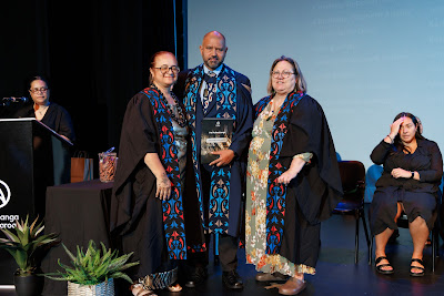 Photo from Ceremony 1 of the TWoA Tāmaki Makaurau 2025 Graduations (March 2025) held at the Mangere Arts Centre in Auckland, New Zealand on Wednesday, 12 March, 2025. Photo by Mike Walen / KeyImagery Photography. Copyright: © 2025 Te Wānanga o Aotearoa.