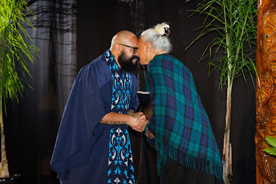 Ceremony photo from the TWoA Tainui 2023 Graduations (Ceremony 2 - Wednesday Afternoon), held at Hamilton Boys High School, Hamilton, Waikato, New Zealand on Wednesday, 19 April 2023. Photo: Mike Walen / KeyImagery Photography. Copyright: © Te Wananga o Aotearoa.