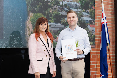 Photo from the HCC NZ Citizenship Ceremony held at The Atrium, Wintec/Te Pukenga, Hamilton, Waikato, New Zealand on Monday, 6 May, 2024. Photo: Mike Walen / KeyImagery Photography. Copyright: © Hamilton City Council.