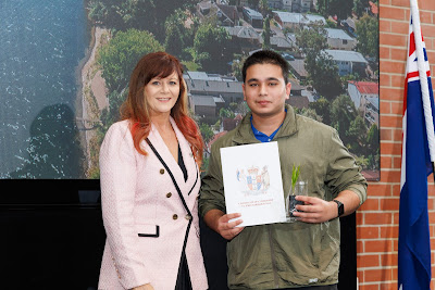 Photo from the HCC NZ Citizenship Ceremony held at The Atrium, Wintec/Te Pukenga, Hamilton, Waikato, New Zealand on Monday, 6 May, 2024. Photo: Mike Walen / KeyImagery Photography. Copyright: © Hamilton City Council.