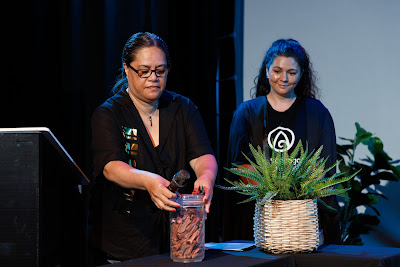 Photo from Ceremony 1 of the TWoA Tāmaki Makaurau 2025 Graduations (March 2025) held at the Mangere Arts Centre in Auckland, New Zealand on Wednesday, 12 March, 2025. Photo by Mike Walen / KeyImagery Photography. Copyright: © 2025 Te Wānanga o Aotearoa.