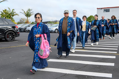 Photo from the TWoA Tāmaki Makaurau 2024 Graduations (Ceremony 1 @ 2pm), held at Church Unlimited, Glendene, Auckland, New Zealand on Monday, 24 June, 2024. Photo: Alick Saunders for KeyImagery Photography. Copyright: © Te Wānanga o Aotearoa.