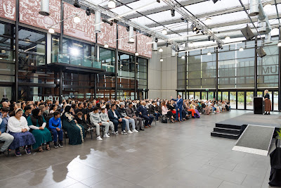 Photo from the HCC NZ Citizenship Ceremony held at The Atrium, Wintec/Te Pukenga, Hamilton, Waikato, New Zealand on Monday, 6 May, 2024. Photo: Mike Walen / KeyImagery Photography. Copyright: © Hamilton City Council.
