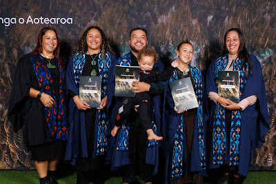 Photo from the TWoA Te Tai Tokerau (Kaikohe) 2025 Graduation held at the War Memorial Hall in Kaikohe, Northland, New Zealand on Tuesday, 15 April, 2025. Photo by Mike Walen / KeyImagery Photography. Copyright: © 2025 Te Wānanga o Aotearoa.