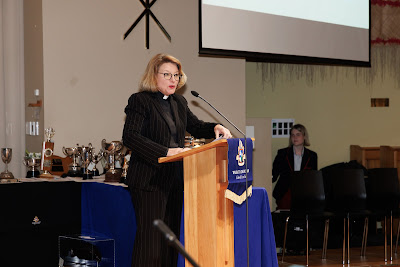 Photo from the Waikato Diocesan Senior Prize-giving 2022 held at Waikato Diocesan School for Girls, Hamilton, New Zealand, on Thursday 27 October 2022.  Photo: Mike Walen / KeyImagery Photography. Copyright: © Waikato Diocesan School for Girls.