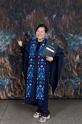 Photo from the TWoA Tāmaki Makaurau 2023 Graduations (Ceremony 2 @ 3pm), held at the Due Drop Events Centre, Manukau, Auckland, New Zealand on Wednesday, 7 June, 2023. Photo: Mike Walen / KeyImagery Photography. Copyright: © Te Wānanga o Aotearoa.