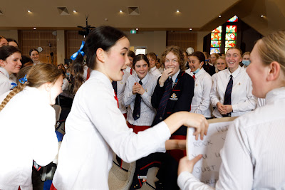 Photo from Waikato Diocesan House Singing 2022, held at Waikato Diocesan, Hamilton, New Zealand on Friday, 2 July, 2022. Photo: Mike Walen / KeyImagery Photography. Copyright: © Waikato Diocesan School for Girls.
