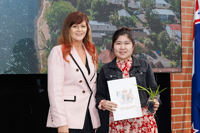 Photo from the HCC NZ Citizenship Ceremony held at The Atrium, Wintec/Te Pukenga, Hamilton, Waikato, New Zealand on Monday, 6 May, 2024. Photo: Mike Walen / KeyImagery Photography. Copyright: © Hamilton City Council.