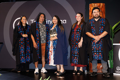 Photo from Ceremony 1 of the TWoA Tāmaki Makaurau 2025 Graduations (May 2025) held at the Mangere Arts Centre in Auckland, New Zealand on Monday, 26 May, 2025. Photo by Mike Walen / KeyImagery Photography. Copyright: © 2025 Te Wānanga o Aotearoa.