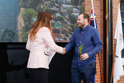 Photo from the HCC NZ Citizenship Ceremony held at The Atrium, Wintec/Te Pukenga, Hamilton, Waikato, New Zealand on Monday, 6 May, 2024. Photo: Mike Walen / KeyImagery Photography. Copyright: © Hamilton City Council.