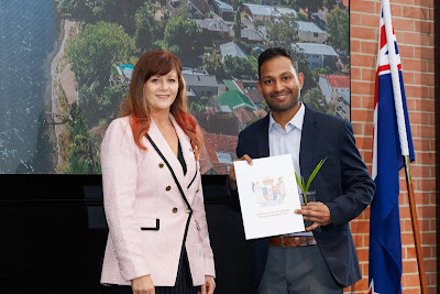 Photo from the HCC NZ Citizenship Ceremony held at The Atrium, Wintec/Te Pukenga, Hamilton, Waikato, New Zealand on Monday, 6 May, 2024. Photo: Mike Walen / KeyImagery Photography. Copyright: © Hamilton City Council.