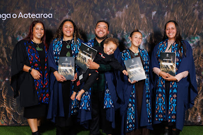 Photo from the TWoA Te Tai Tokerau (Kaikohe) 2025 Graduation held at the War Memorial Hall in Kaikohe, Northland, New Zealand on Tuesday, 15 April, 2025. Photo by Mike Walen / KeyImagery Photography. Copyright: © 2025 Te Wānanga o Aotearoa.