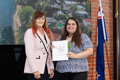 Photo from the HCC NZ Citizenship Ceremony held at The Atrium, Wintec/Te Pukenga, Hamilton, Waikato, New Zealand on Monday, 6 May, 2024. Photo: Mike Walen / KeyImagery Photography. Copyright: © Hamilton City Council.